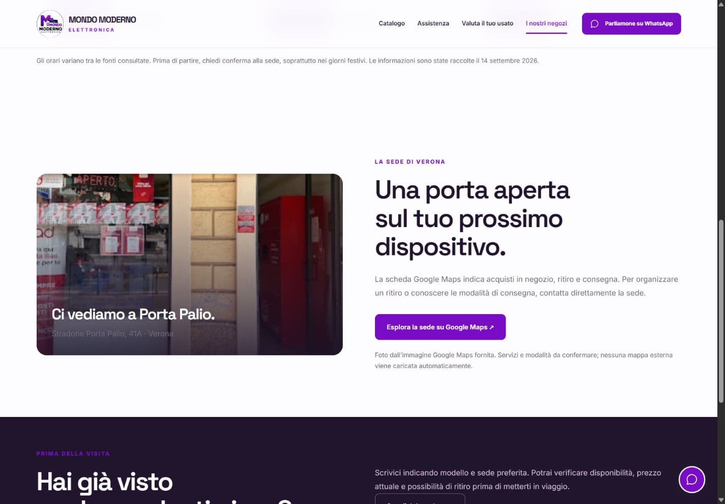 Mondo Moderno — Omnichannel Retail Experience screenshot 4
